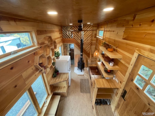 2 Loft + Multiple Bedroom + Office Luxury Tiny Home with Natural Materials
