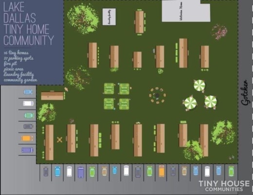 Lake Dallas Tiny House Community 
